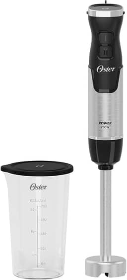 Oster Mixer Power Black Inox 127V