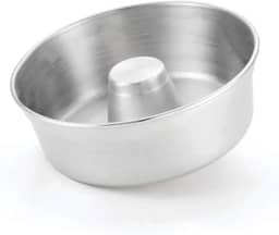 Forma de Bolo Nº 24, Aluminio Oliveira, Prata