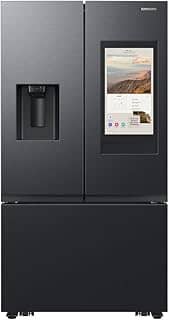 Geladeira Samsung Family Hub French Door RF27 com Soundbar com Dispenser de Água e Gelo 564L Black Inox - 110V