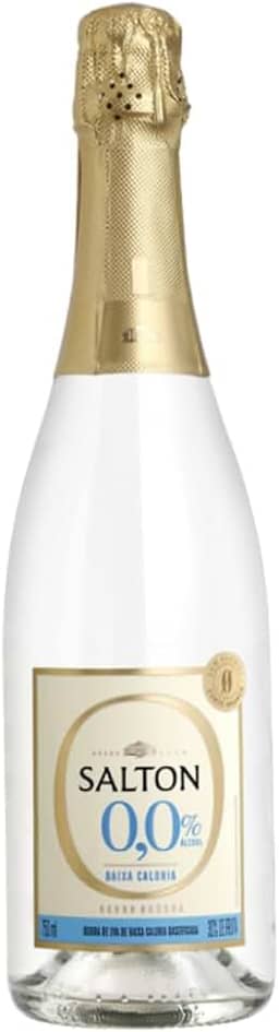 Salton' Zero Álcool Baixa Caloria Branco Espumante Alcohol Free 0,0% - 750ml