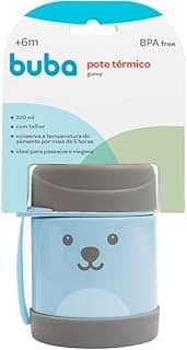Pote Termico C/Colher - Gumy Azul, Buba, Azul