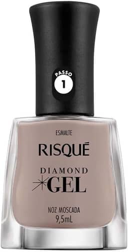 Risqué Esmalte Diamond Gel Noz Moscasda Cremoso 9 5 Ml