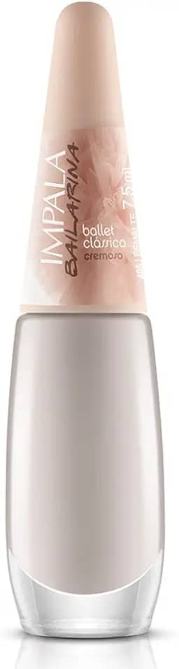 Esmalte Ballet Clássico, Impala Cosmeticos, Nude Acinzentado