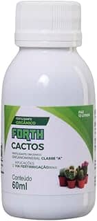 Adubo Forth Cactos, Fertilizante, Orgânico, Líquido, NPK + Micronutrientes, Foliar, Fertirrigação, Cactos, Nutrição Balanceada, Concentrado, 60ml
