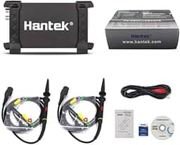 Hantek 6022Be Digital Osciloscópio Portátil Pc Baseado Em 2 Canais 20Mhz Osciloscópios Usb