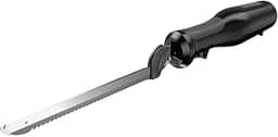 BLACK+DECKER Faca elétrica Comfort Grip™ com estojo de armazenamento, preta