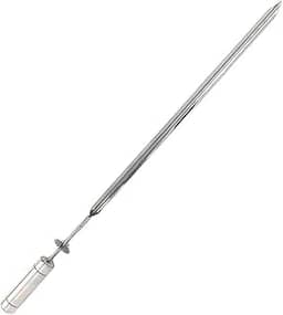 Espeto Espada Giratório 50cm De Inox Churrasqueira - Grill