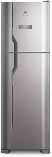 Geladeira Electrolux Frost Free 400L Efficient Turbo Freezer Duplex Inox Look (DFX44) 127 V