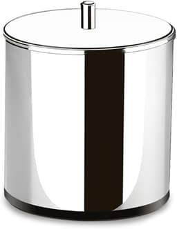 Brinox Decorline Lixeira com Tampa, 3,2L, Aço Inox