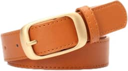 Cinto de couro feminino skinny elástico para vestidos jeans com fivela dourada elástico cinto de cintura fina acessórios modernos