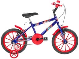Bicicleta Infantil Aro 16 Menino/Menina Ultra Bikes Kids Azul/Vermelho
