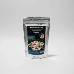 Chá Mamãe, Blend de Ervas Naturais para Infusão, Camomila, Capim-cidró, Endro, Funcho e Melissa, 80g, Natural, Pós-parto e Amamentação