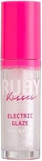 Gloss Labial Glitter Ruby Kisses Electric Glaze Transparente 6ml