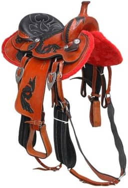 Sela Havana Quarto De Milha Completa Arreada Original 16 Polegadas