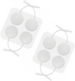 Eletrodos para Aparelho Eletroestimulador Massagem Fisioterapia tamanho 3cm Kit com 8 unidades encaixe 2mm