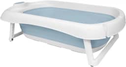 Buba Banheira Dobrável Silicone E Plástico Portátil (Azul)