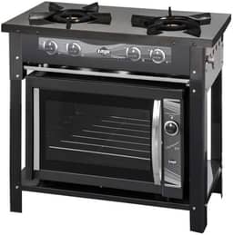 Fogao Titanyum Esmaltado Industrial 2 bocas + Forno a gas Titanyum Plus Industrial