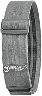 Hip Mini Band Super Forte Cinza Ajustável Premium Bravus
