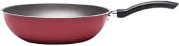 Brinox - Panela Frigideira 3l Wok Antiaderente 26cm Ruby - Vermelha