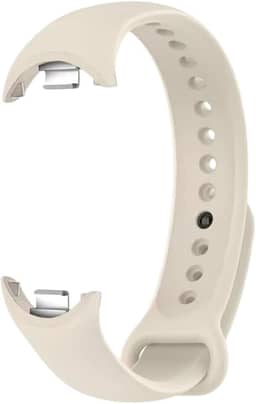 Pulseira extra compatível com relógio xiaomi Mi band 5,Mi band 6,Mi band 7,Mi band 8,Mi band 9 - Cores qualidade premium silicone flexível (Starlight Mi band 8/9)