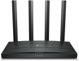 Roteador AX1500 Wi-Fi 6 TP-Link Archer AX12, Dual Band 2.4/5 GHz, Conecta até 60+ dispositivos, Até 180M² de cobertura, Portas Full Gigabit, MU-MIMO, Beamforming