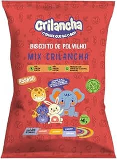 Biscoito de Polvilho Mix Vegano Orgânico Crilancha 40g