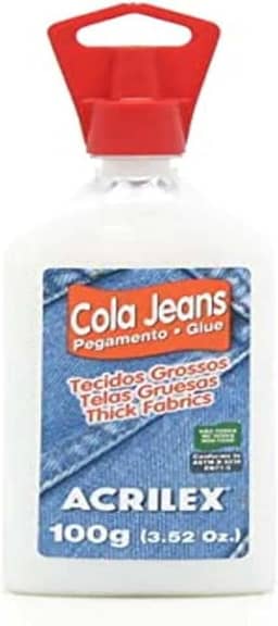 Cola Jeans Para Tecido 100G 17910 - Acrilex, Acrilex