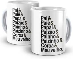 Genérico, Caneca Presente Para O Dia Dos Pais Meu Pai Meu Heroi