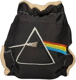 Fralda Ecológica AURORINHA SUSTENTÁVEL Pocket Comfortably Numb Pink Floyd Tamanho Único 4kg/18kg
