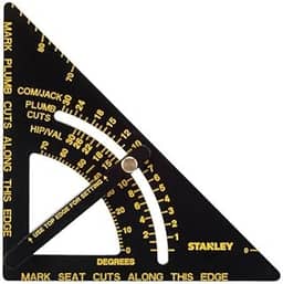 STANLEY Esquadro Ajustável Premium, Uso Versátil como Guia de Serra, Chanfro e Transferidor de Ângulo, Modelo 46-053