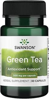 Chá Verde 500mg Swanson 30 Capsulas Importado