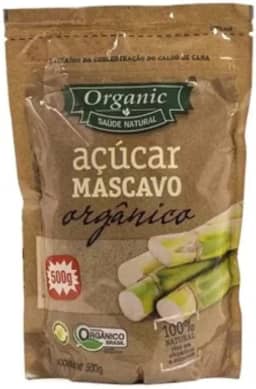 Kit 3X: Açúcar Mascavo Orgânico Organic 500g