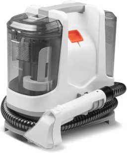 Extrator de sujeira portátil de 1600 W - Limpa estofados e tapetes, alta potência, voltagem brasileira de 220 V, adequado para uso doméstico e no escritório (220V)