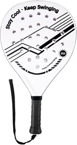 Baoblaze Raquete de Padel para Iniciantes, Equipamento Físico Epe Core para Homens, Mulheres, Família e Crianças - Jardim