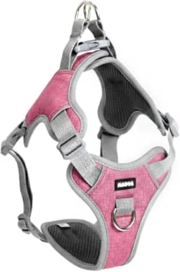 Coleira Peitoral Antipuxão para Cachorro MADOG Comfort (Rosa, G)