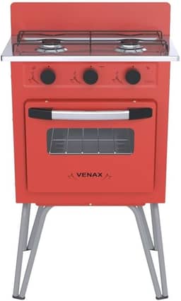 Fogão Gemini 2 Bocas Vermelho