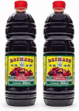 Kit 2X Shoyu Natural Especial Macrobiotico Daimaru 900ml