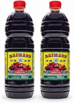 Kit 2X Shoyu Natural Especial Macrobiotico Daimaru 900ml