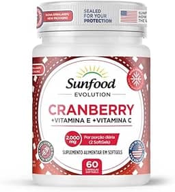 CRANBERRY 2.000MG 60 SOFTGELS SUNFOOD EVOLUTION