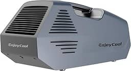 Ar condicionado portátil, ar-condicionado para barracas, ar condicionado externo, unidade de resfriamento de ar condicionado doméstico 2380BTU, 24 V, 222 W de baixa potência, para barracas de
