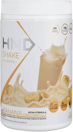 Shake H-Control Sabor Banana Com Chantilly HND 450g