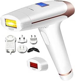 Depilador e Rejuvenescedor a Laser Permanente Luz Pulsada Lescolton T-009i