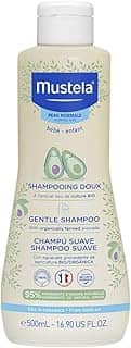 Mustela Shampoo Suave Infantil 500ml - Shampoo para Bebê e Criança - Hipoalergênico - Feito com 95% de Ingredientes de Origem Natural - Mustela Bebê e Criança