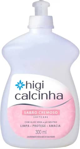Sabão Cremoso Íntimo Higi Calcinha Softcare 300ml