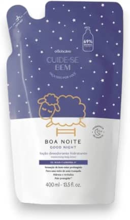 Refil Loção Hidratante Corporal Cuide-se Bem Boa Noite 400ml