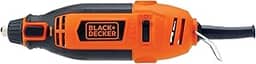 BLACK+DECKER Kit Micro Retifica, para Cortes e Desbastes, com 113 Acessórios, Modelo ‎RT18KA, 110V
