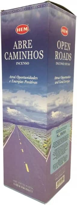 Incenso Indiano Hem Abre Caminho - Prosperidade Cx.25un.8v.