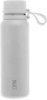 LYOR - Garrafa Térmica de Aço Inox Explorer Branca 650ml