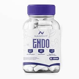 Nanovit Endo 60 caps - Antioxidante e Anti-inflamatório