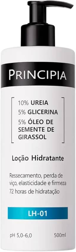 PRINCIPIA, Loção Hidratante Corporal 10% Ureia LH-01 com 500ml